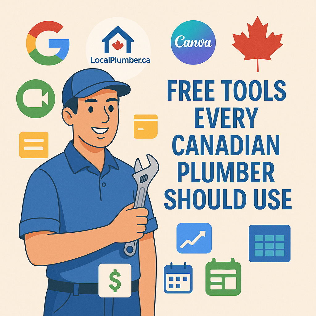 Free Tools Every Canadian Plumber Should Use to Grow Their Business in 2025